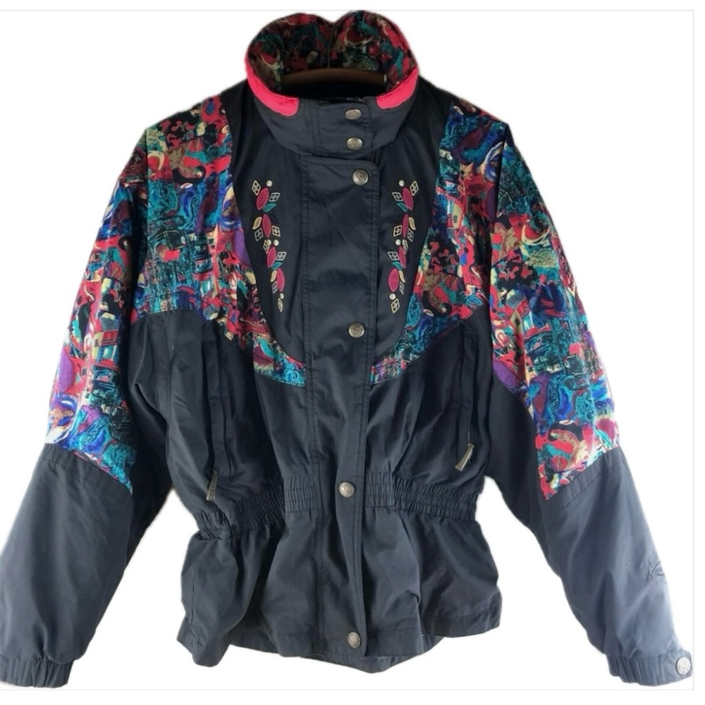 Vintage 80s/90s Nordica Ski Jacket - Multicolored